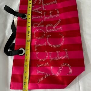 Victoria's Secret Bold Pink and Red Tote